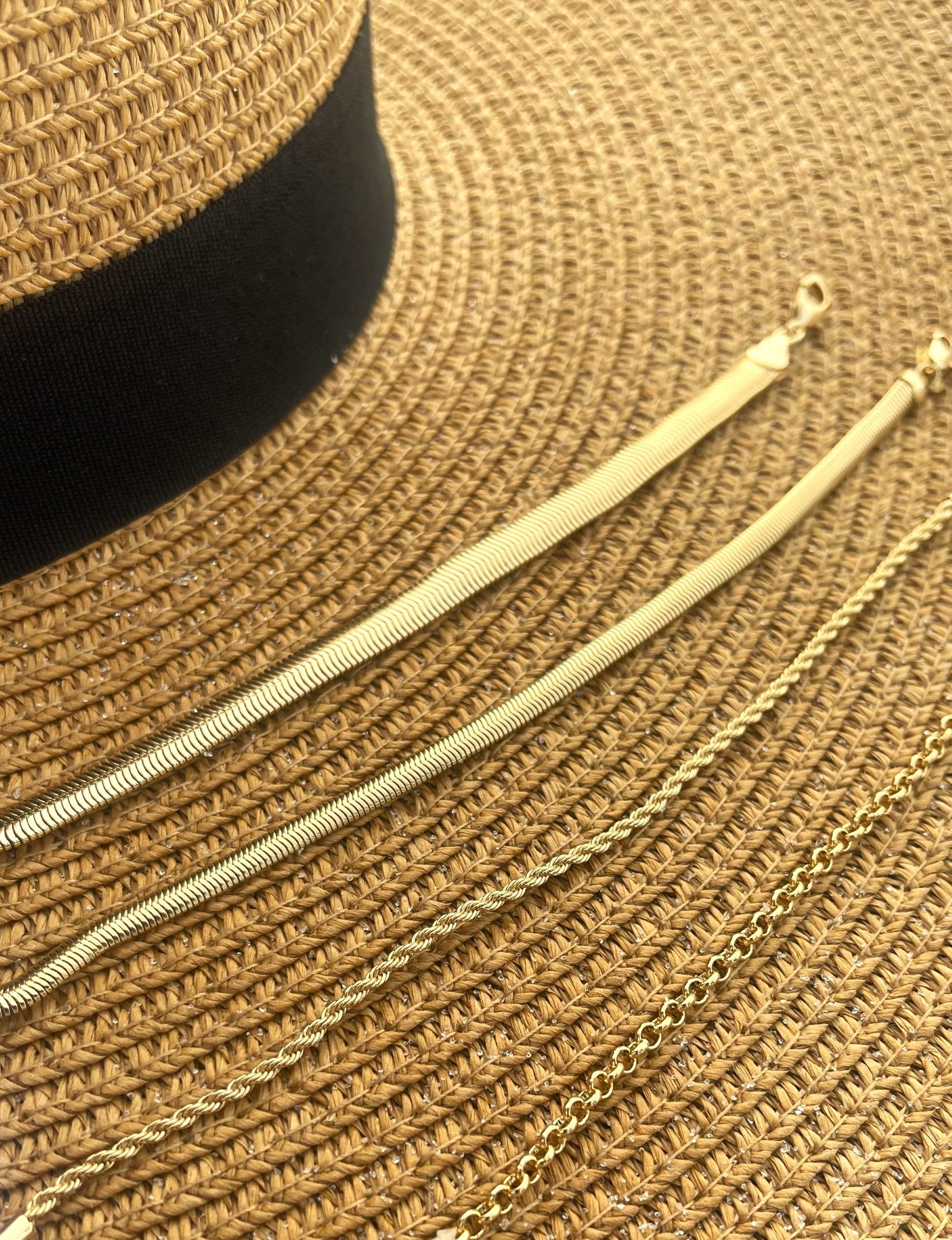 Pulseira malha snake 6mm banhado a ouro 18k