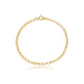 Pulseira Elo Português Banhado a Ouro 18k